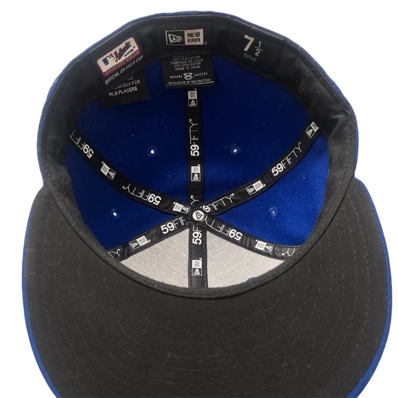 Chicago Cubs Official MLB Players On-Field Cap New Era 59FIFTY Size 7.5 Fitted - Picture 4 of 5